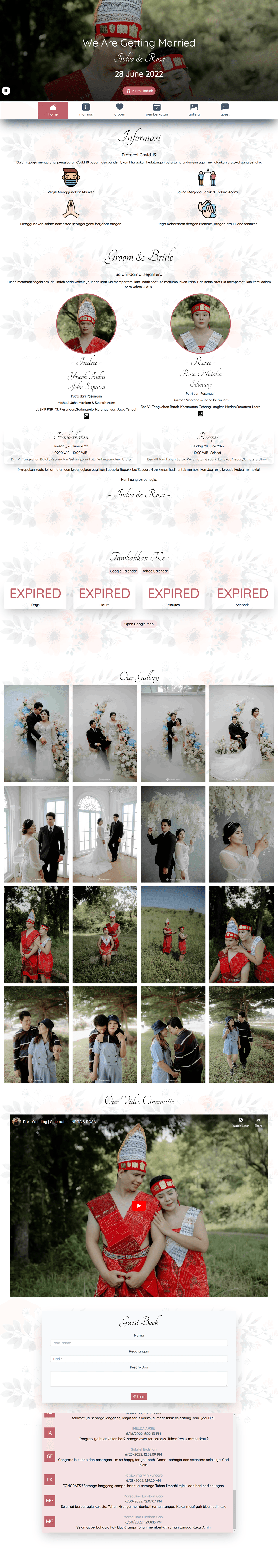 Indra Wedding